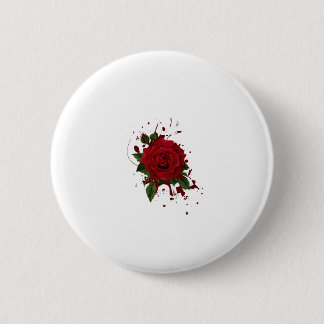 Knopf-Blumendesign Button