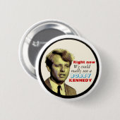 Knopf Bobbys Kennedy Button (Vorne & Hinten)