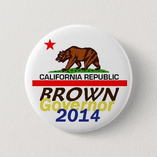 Knopf BROWN-Gouverneur-2014 Button (Vorderseite)
