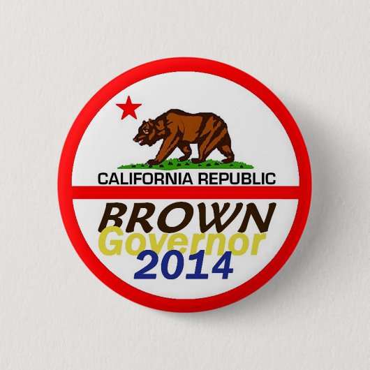 Knopf BROWN-Gouverneur-2014 Button (Vorderseite)