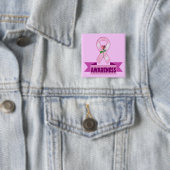 Knopf - Brustkrebs-Bewusstsein Button (Beispiel)