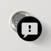 "!" Knopf Button (Vorne & Hinten)