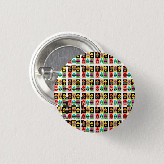 Knopf Button (Vorne & Hinten)