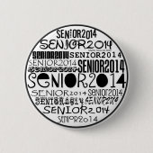 Knopf-Button des Senior-2014 Button (Vorderseite)