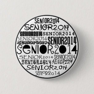 Knopf-Button des Senior-2014 Button