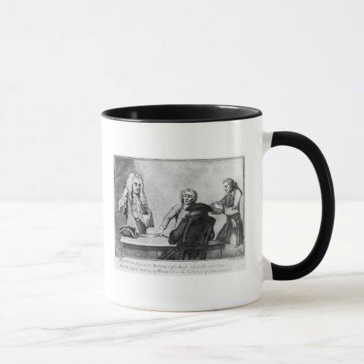 Knopf-Café, 1730 Tasse (Rechts)