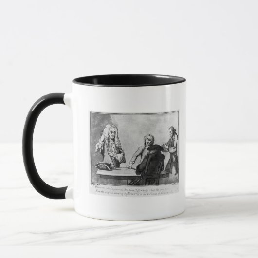 Knopf-Café, 1730 Tasse (Links)
