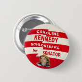 Knopf Caroline Kennedy Schlossberg Button (Vorne & Hinten)