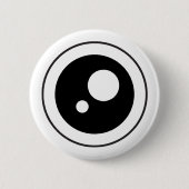 Knopf Cartoony Augen-01 Button (Vorderseite)