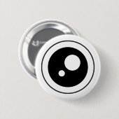 Knopf Cartoony Augen-01 Button (Vorne & Hinten)