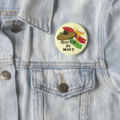 Knopf Cinco Des Mayo Button (Beispiel)