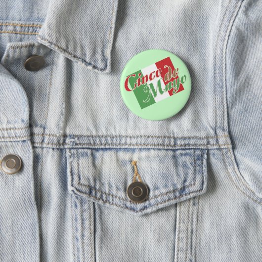 Knopf Cinco Des Mayo Button (Beispiel)