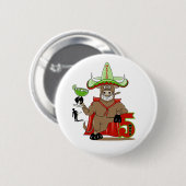 Knopf Cinco Des Mayo Button (Vorne & Hinten)