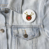 Knopf Cyber Christmas Reindeer Button (Beispiel)
