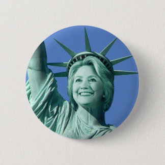 Knopf Damen-Liberty Hillary Clinton Button