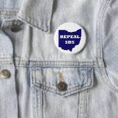 Knopf der Aufhebung SB5 - Blau Button (Beispiel)