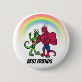 Knopf der besten Freunde Button (Vorderseite)