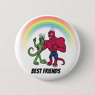 Knopf der besten Freunde Button