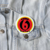 Knopf der China sechs - tote Herz-Romane Button (Beispiel)