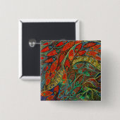 Knopf der Drehtür (Malerei) Button (Vorne & Hinten)