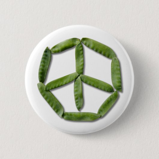 Knopf der Friedenserbsen 2 Button (Vorderseite)