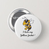 Knopf der gelben Jacke Button (Vorne & Hinten)