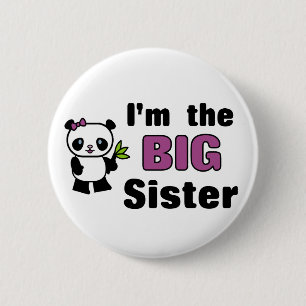 Knopf der großen Schwester Button