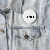 Knopf der Henne (schwedisches Button (Beispiel)