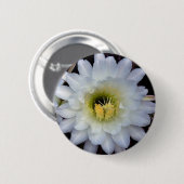 Knopf der Kaktus-Blumen-4355 Button (Vorne & Hinten)