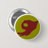 Knopf der Kreis-Handspiel-Zahl-2 Button (Vorne & Hinten)