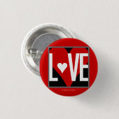 Knopf der Liebe-#2 (Set von 4) Button (Vorne & Hinten)