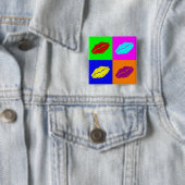 Knopf der Lippen Button (Beispiel)