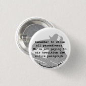 Knopf der Luft-Zustands-1,25" Button (Vorne & Hinten)