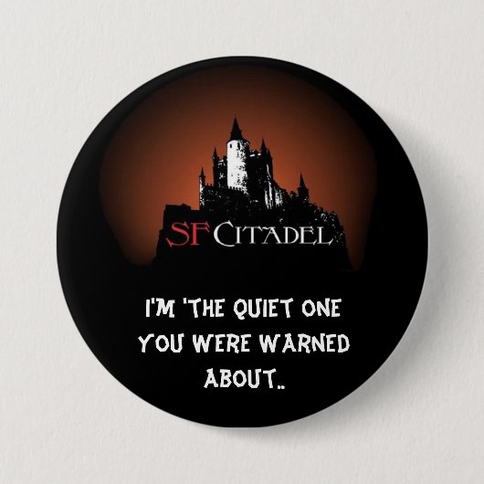 Knopf der Ruhe eine Button (Vorderseite)