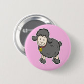 Knopf der schwarzen Schafe Button (Vorne & Hinten)
