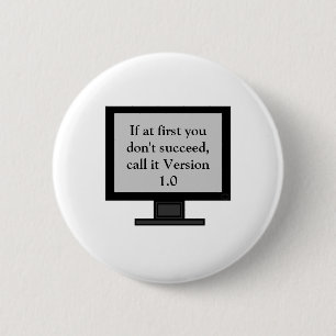 Knopf der Versions-1,0 Button