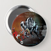 Knopf "Derby-Fan Fayre " Button (Vorne & Hinten)