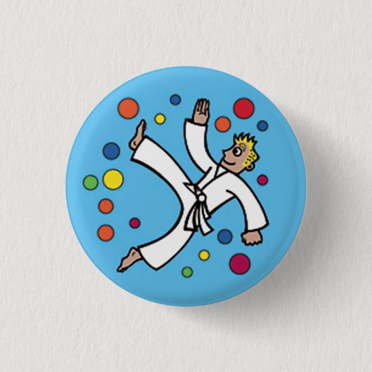 Knopf des Ballon-Jungen-2 Button (Vorderseite)