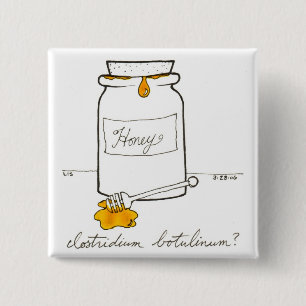 Knopf des Clostridium Botulinum Button