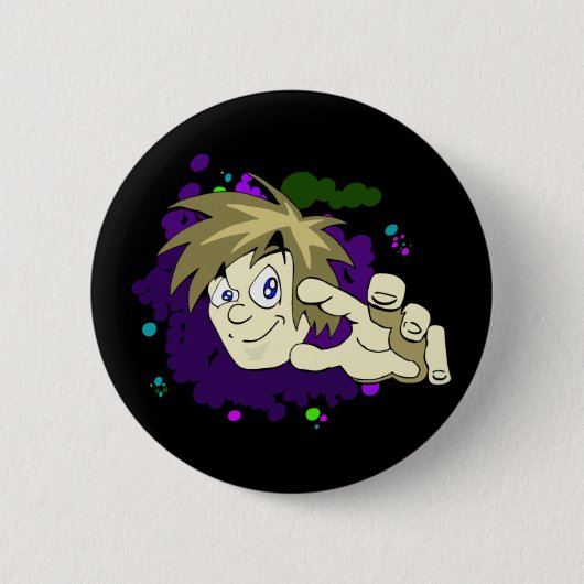 Knopf des Illustrator-X Button (Vorderseite)