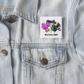 Knopf des Karneval-2009 Button (Beispiel)