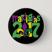 Knopf des Karneval-2017 Button (Vorderseite)