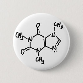 Knopf des Koffein-(Kaffee-/Tee-Alkaloid), Button