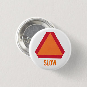 Knopf des langsam fahrenden Fahrzeugs Button
