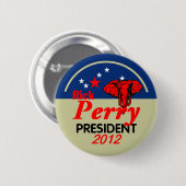 Knopf des Perry-2012 Button (Vorne & Hinten)