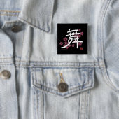 Knopf des Tanz-(Kanji) Button (Beispiel)