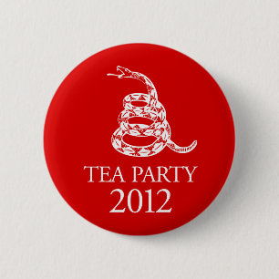 Knopf des Tee-Party-2012 Button