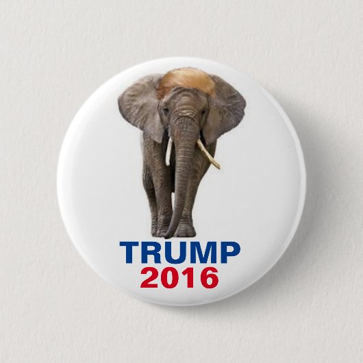Knopf des Trumpfs 2016 Button (Vorderseite)