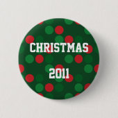 Knopf des Weihnachten2011 Button (Vorderseite)