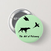 Knopf "Deutscher Kurzzeiger" Button (Vorne & Hinten)